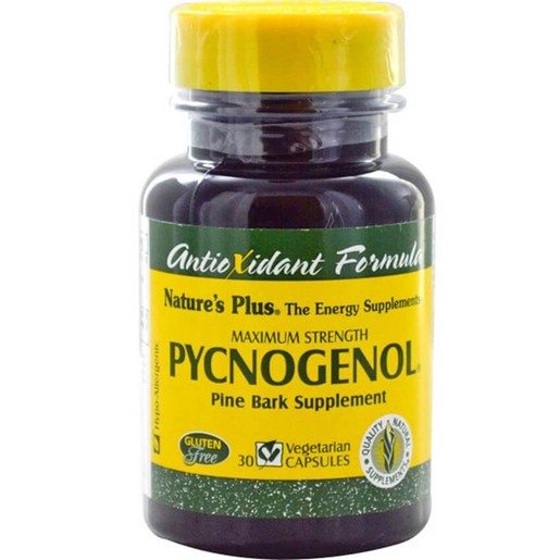 Nature\'s Plus Pycnogenol 30mg Συμπλήρωμα Διατροφής Αντιοξειδωτικής Δράσης & για την Υγεία του Καρδιαγγειακού Συστήματος 30caps Nature\'s Plus Pycnogenol 30mg Συμπλήρωμα Διατροφής Αντιοξειδωτικής Δράσης & για την Υγεία του Καρδιαγγειακού Συστήματος 30caps