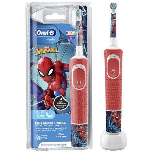 Oral-B Kids Spiderman Toothbrush 1 Τεμάχιο Oral-B Kids Spiderman Toothbrush 1 Τεμάχιο