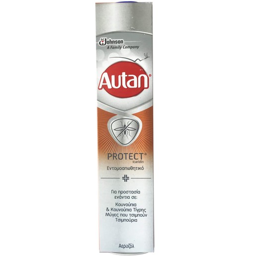 Autan Protect Εντομοαπωθητικό Spray για Προστασία Από Κουνούπια, Μύγες & Τσιμπούρια 100ml Autan Protect Εντομοαπωθητικό Spray για Προστασία Από Κουνούπια, Μύγες & Τσιμπούρια 100ml