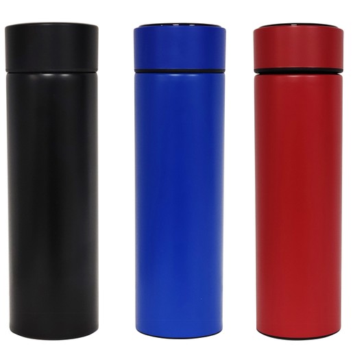 Μπουκάλι Θερμός 500 ml με LED Οθόνη Ένδειξης Θερμοκρασίας 1 Τεμάχιο Μπουκάλι Θερμός 500 ml με LED Οθόνη Ένδειξης Θερμοκρασίας 1 Τεμάχιο
