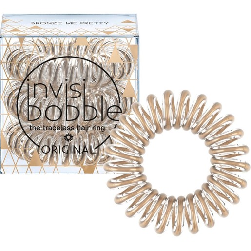 Invisibobble Original Time To Shine Bronze me Pretty Λαστιχάκι Μαλλιών 3 Τεμάχια Invisibobble Original Time To Shine Bronze me Pretty Λαστιχάκι Μαλλιών 3 Τεμάχια