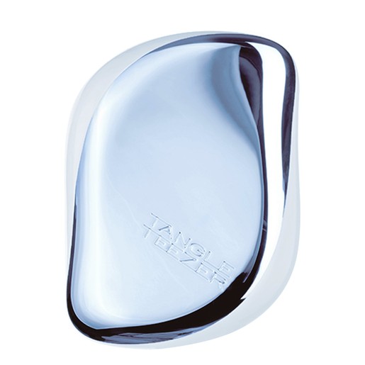 Tangle Teezer Compact Styler Detangling Hairbrush Baby Blue Chrome Επαναστατική Βούρτσα που Ξεμπερδεύει Εύκολα τα Μαλλιά Tangle Teezer Compact Styler Detangling Hairbrush Baby Blue Chrome Επαναστατική Βούρτσα που Ξεμπερδεύει Εύκολα τα Μαλλιά