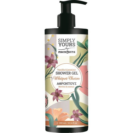 Macrovita Simply Yours Whisper Charm Vanilla & Jasmine Shower Gel 300ml