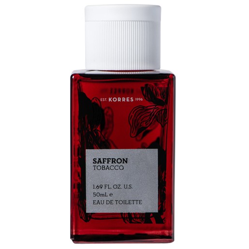 Korres Saffron Tobacco Eau De Toilette Ανδρικό Άρωμα με Ανατολίτικες Νότες 50ml Korres Saffron Tobacco Eau De Toilette Ανδρικό Άρωμα με Ανατολίτικες Νότες 50ml