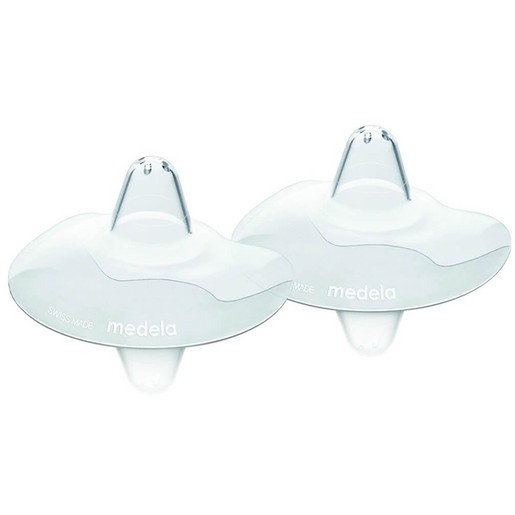 Medela Contact Nipple Shields Ψευδοθηλές Σιλικόνης με Θήκη 2 Τεμάχια Medela Contact Nipple Shields Ψευδοθηλές Σιλικόνης με Θήκη 2 Τεμάχια