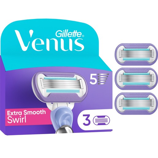 Gillette Venus Deluxe Smooth Swirl 3 Τεμάχια