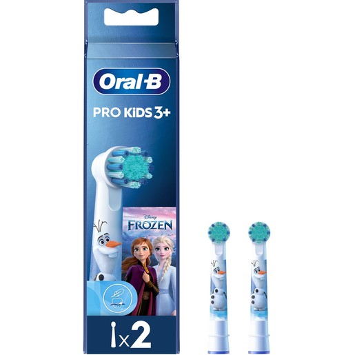 Oral-B Kids Frozen II Electric Toothbrush Replacement Heads Extra Soft 2 Τεμάχια