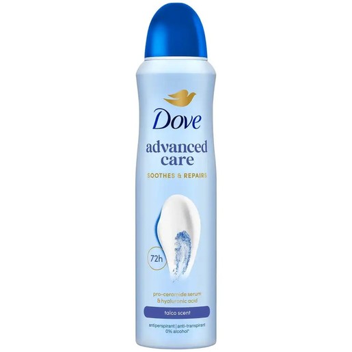 Dove Advanced Care 72h Talco 150ml