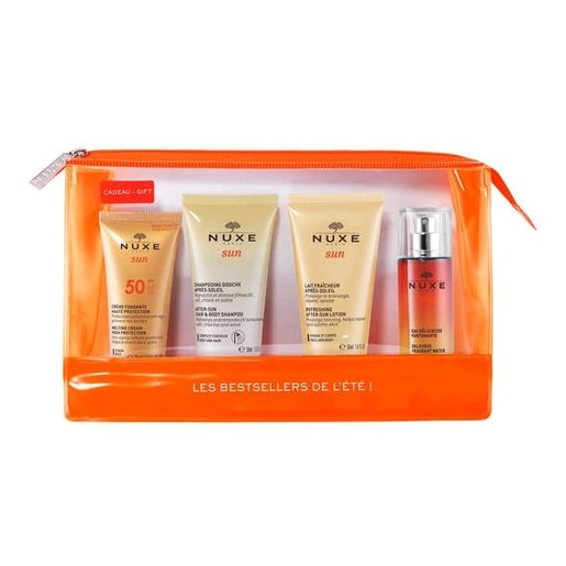 Nuxe Set Sun Face Cream Spf50 30ml After Sun Hair & Body Shampoo 50ml After Sun Lotion 50ml Fragrant Water 30ml Nuxe Set Sun Face Cream Spf50 30ml After Sun Hair & Body Shampoo 50ml After Sun Lotion 50ml Fragrant Water 30ml