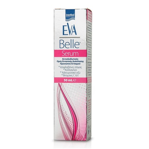 Eva Belle Serum Αντιοξειδωτικός Ορός Εντατικής Ανάπλασης Προσώπου & Λαιμού 50ml Eva Belle Serum Αντιοξειδωτικός Ορός Εντατικής Ανάπλασης Προσώπου & Λαιμού 50ml