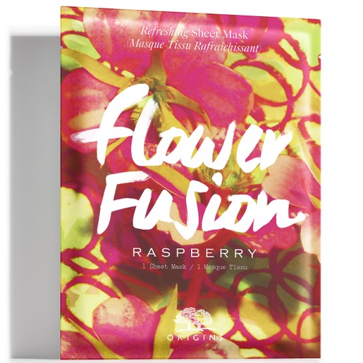 Origins Flower Fusion Refreshing Sheet Mask Raspberry Μάσκα Προσώπου Αναζωογόνησης για Ανανεωμένη Δροσερή Επιδερμίδα 1 sheet Origins Flower Fusion Refreshing Sheet Mask Raspberry Μάσκα Προσώπου Αναζωογόνησης για Ανανεωμένη Δροσερή Επιδερμίδα 1 sheet