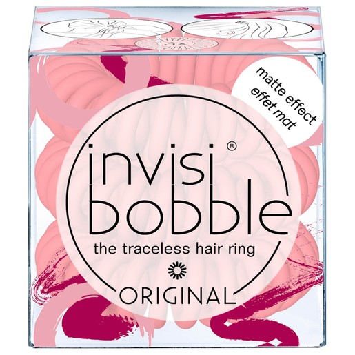 Invisibobble Original Matte Effect Me Myselfie and I Pink 3 Τεμάχια Invisibobble Original Matte Effect Me Myselfie and I Pink 3 Τεμάχια