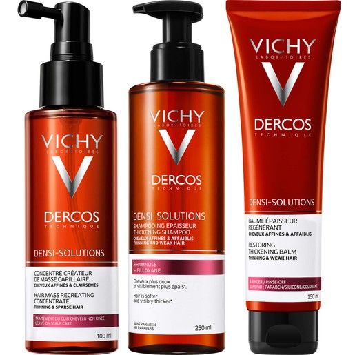Vichy Dercos Densi-Solutions 100ml & Shampoo 250ml & Balm 150ml Promo -10€ Vichy Dercos Densi-Solutions 100ml & Shampoo 250ml & Balm 150ml Promo -10€