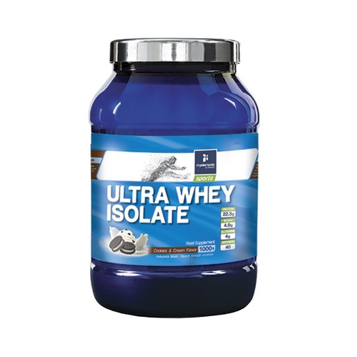 My Elements Sports Ultra Whey Isolate Πρωτεΐνη 100% Ορού Γάλακτος 1000gr