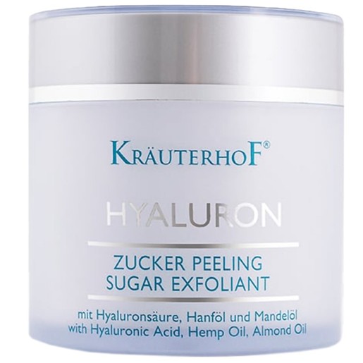 Krauterhof Hyaluron Zucker Peling Sugar Exfoliant Gel for Face & Body 250g