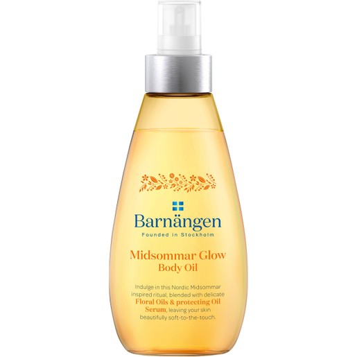 Barnangen Body Oil Midsummer Θρεπτικό Λάδι Σώματος με Απαλά Έλαια Λουλουδιών & Ενυδατικό Ορό Προστασίας 150ml Barnangen Body Oil Midsummer Θρεπτικό Λάδι Σώματος με Απαλά Έλαια Λουλουδιών & Ενυδατικό Ορό Προστασίας 150ml