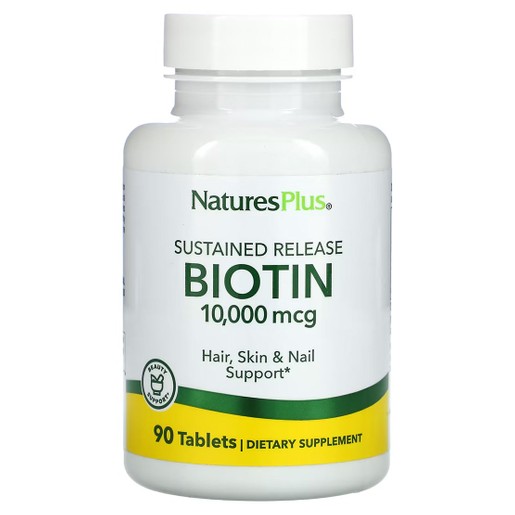 Natures Plus Biotin 10mg 90tabs