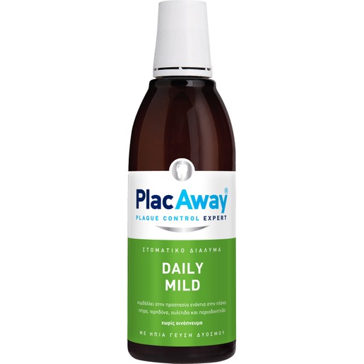 Plac Away Mouthwash 500ml - Daily Mild