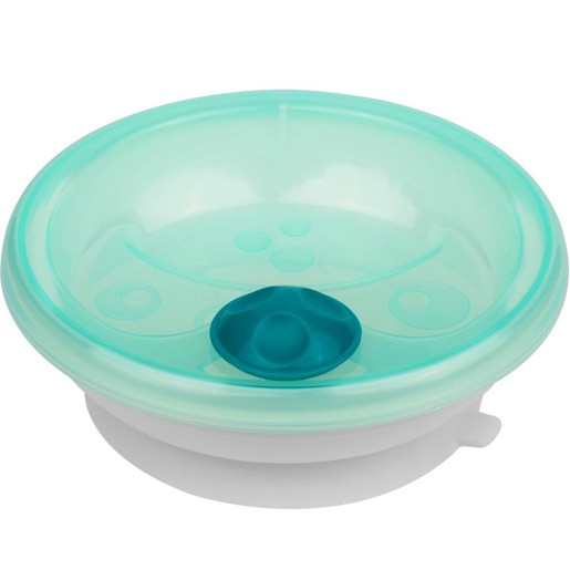 Mam Primamma Temperature Preservation Plate with Support Suction Cup 6m+ Τιρκουάζ 1 Τεμάχιο, Κωδ 840B