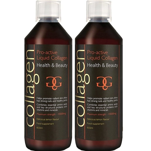 Σετ Collagen ProActive Πόσιμο Κολλαγόνο 1200ml (2x600ml) - 2 Λεμόνι