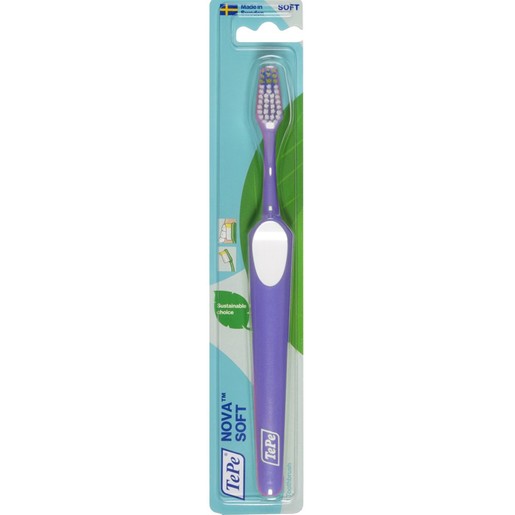 Tepe Nova Soft Toothbrush Μωβ 1 Τεμάχιο