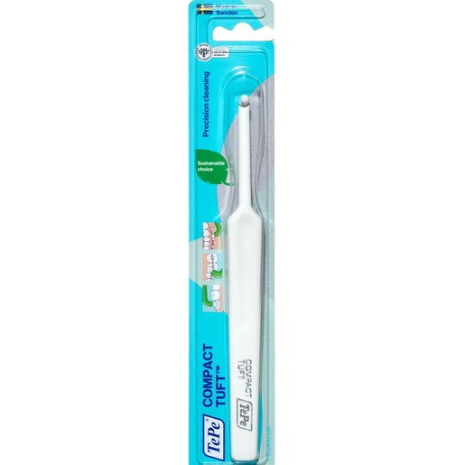 Tepe Compact Tuft Toothbrush Λευκό 1 Τεμάχιο