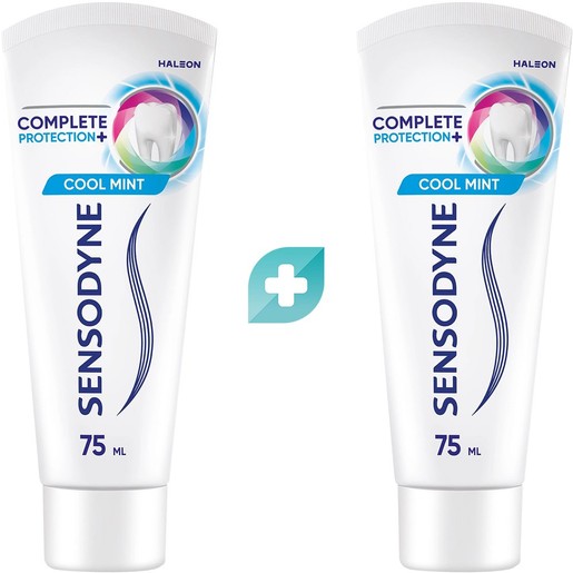 Σετ Sensodyne Complete Protection+ Cool Mint Toothpastet 150ml (2x75ml)