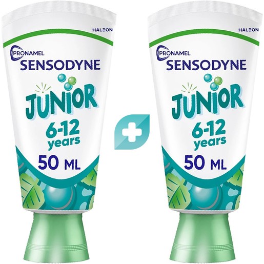 Σετ Sensodyne Junior Pronamel 6-12y Toothpaste 100ml (2x50ml)