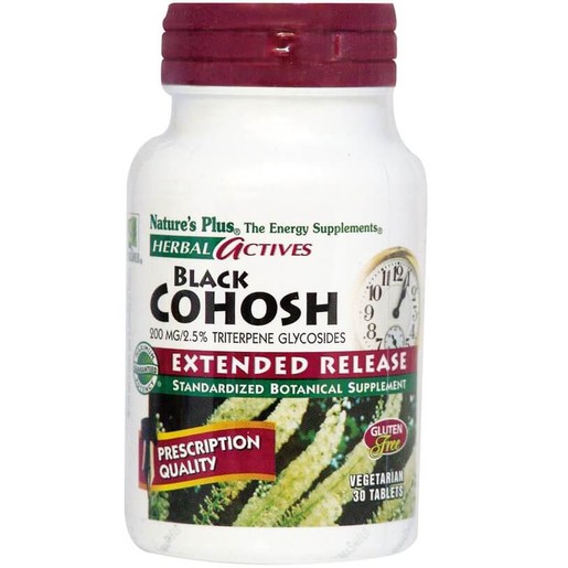 Nature\'s Plus Extended Release Black Cohosh 200mg Συμπλήρωμα Διατροφής για τη Χαράλωση των Μυών 30 Φυτικές Κάψουλες Nature\'s Plus Extended Release Black Cohosh 200mg Συμπλήρωμα Διατροφής για τη Χαράλωση των Μυών 30 Φυτικές Κάψουλες