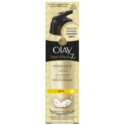 Olay Total Effects 7 Featherweight Spf15 Αντιγηραντική, Αντηλιακή, Ενυδατική Κρέμα Στοχευμένης Δράσης με Λεπτόρευστη Υφή 50ml Olay Total Effects 7 Featherweight Spf15 Αντιγηραντική, Αντηλιακή, Ενυδατική Κρέμα Στοχευμένης Δράσης με Λεπτόρευστη Υφή 50ml