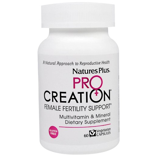 Natures Plus Pro Creation Female Fertility Support Συμπλήρωμα Διατροφής που Βοηθά την Αύξηση Γονιμότητας των Γυναικών 60 V. Caps Natures Plus Pro Creation Female Fertility Support Συμπλήρωμα Διατροφής που Βοηθά την Αύξηση Γονιμότητας των Γυναικών 60 V. Caps
