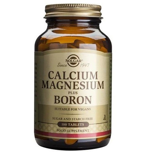 Solgar Calcium Magnesium Plus Boron 100tabs
