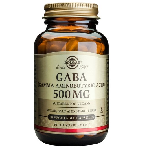 Solgar Gaba 500mg 50 veg. caps Solgar Gaba 500mg 50 veg. caps