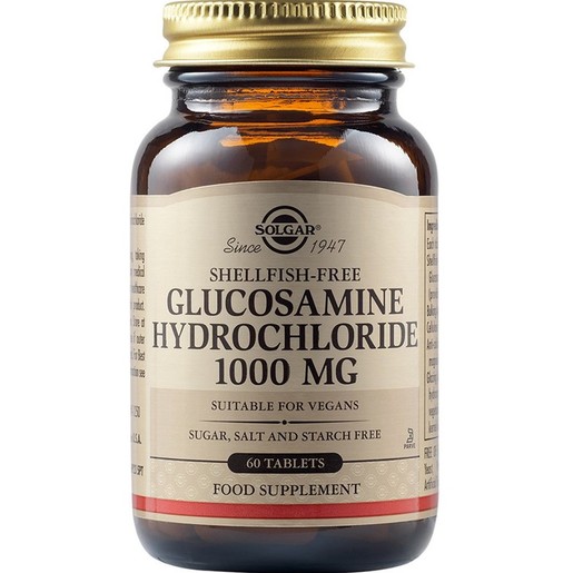 Solgar Glucosamine HCL 1000mg, 60tabs