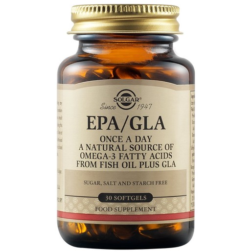 Solgar EPA / GLA Omega-3, 30 Softgels
