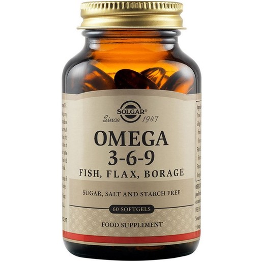 Solgar Omega 3-6-9, 60 Softgels