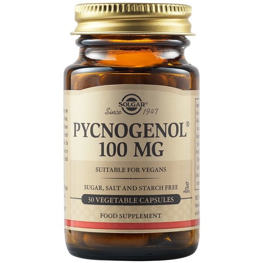 Solgar Pycnogenol Food Supplement - 100mg 30veg.caps Solgar Pycnogenol Food Supplement - 100mg 30veg.caps