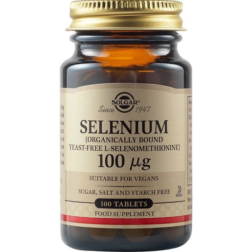 Solgar Selenium 100μg, 100tabs