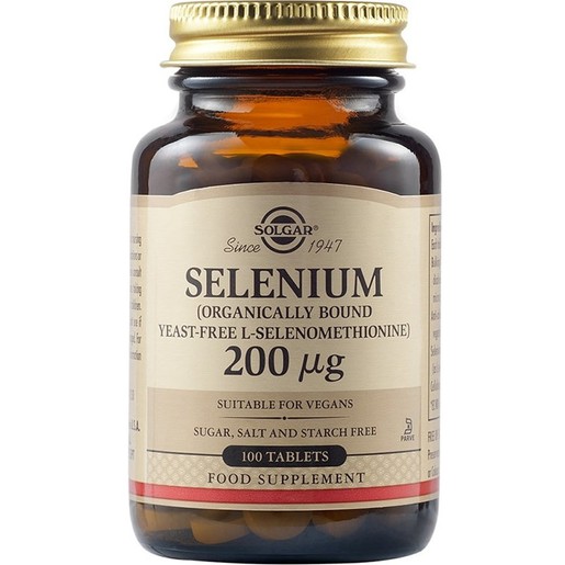 Solgar Selenium 200μg 100tabs Solgar Selenium 200μg 100tabs