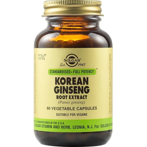 Solgar Korean Ginseng Root Extract 60veg.caps
