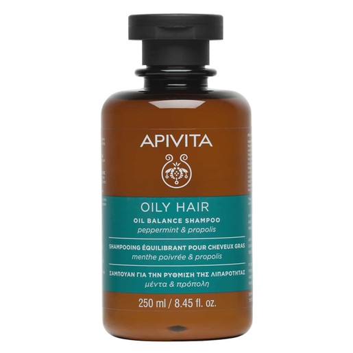 Apivita Oil Balance Shampoo Peppermint & Propolis 250ml Apivita Oil Balance Shampoo Peppermint & Propolis 250ml
