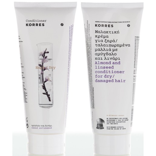 Korres Μάσκα Μαλλιών με Αμύγδαλο & Λινάρι 125ml Korres Μάσκα Μαλλιών με Αμύγδαλο & Λινάρι 125ml