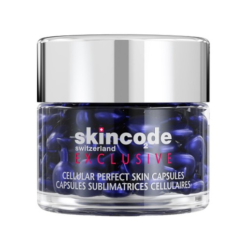 Skincode Cellular Perfect Skin Αντιγηραντικός Μεταξένιος Ορός Ισχυρά Αντιοξειδωτικός 45Caps x 14.9ml