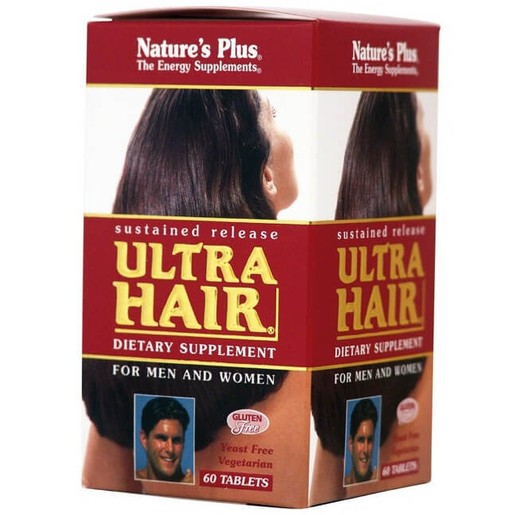 Nature\'s Plus Ultra Hair Συμπλήρωμα Διατροφής, η Πληρέστερη Φόρμουλα που Έχει Δημιουργηθεί για Επανόρθωση Τρίχας 60Tabs Nature\'s Plus Ultra Hair Συμπλήρωμα Διατροφής, η Πληρέστερη Φόρμουλα που Έχει Δημιουργηθεί για Επανόρθωση Τρίχας 60Tabs