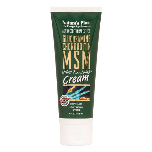 Nature\'s Plus Glucosamine Chondroitin MSM Ultra Rx Joint Cream Κρέμα με Αντιφλεγμονώδη & Αντιαρθριτική Δράση 118ml Nature\'s Plus Glucosamine Chondroitin MSM Ultra Rx Joint Cream Κρέμα με Αντιφλεγμονώδη & Αντιαρθριτική Δράση 118ml