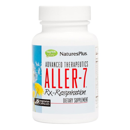 Natures Plus Aller 7 RX Respiration Συμπλήρωμα Διατροφής, Φόρμουλα για την Αντιμετώπιση της Αλλεργικής Ρινίτιδας 60 Vegcaps Natures Plus Aller 7 RX Respiration Συμπλήρωμα Διατροφής, Φόρμουλα για την Αντιμετώπιση της Αλλεργικής Ρινίτιδας 60 Vegcaps