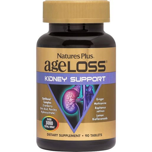 Natures Plus Ageloss Kidney Support 90tabs