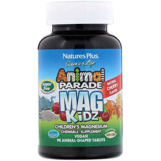 Natures Plus Animal Parade Mag Kidz Συμπλήρωμα Διατροφής με Μαγνήσιο για Παιδιά με Γεύση Κεράσι 90 Μασώμενα Ζωάκια Natures Plus Animal Parade Mag Kidz Συμπλήρωμα Διατροφής με Μαγνήσιο για Παιδιά με Γεύση Κεράσι 90 Μασώμενα Ζωάκια