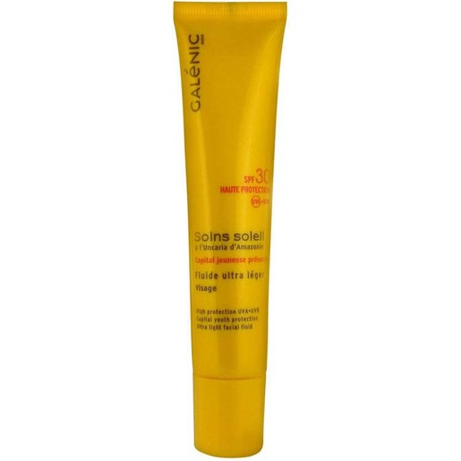 Galenic Soin Soleil Fluide Ultra Legere Visage Spf30, 40ml Galenic Soin Soleil Fluide Ultra Legere Visage Spf30, 40ml