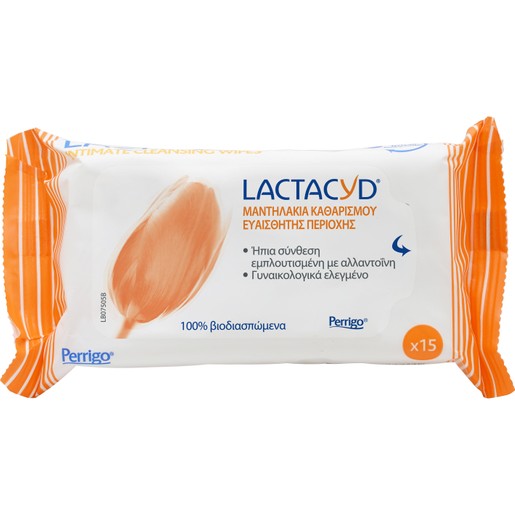 Lactacyd Moist Wipes 15τμχ Lactacyd Moist Wipes 15τμχ